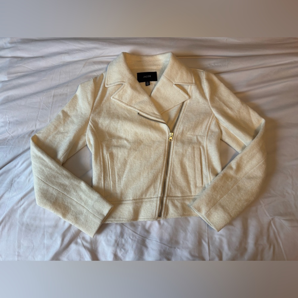 Jacob Cream Teddy Jacket - Picture 2 of 4